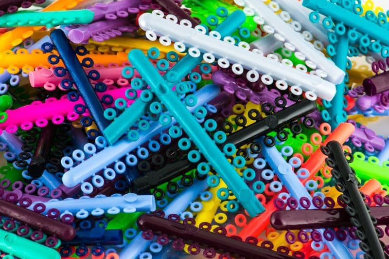 braces rubber band colors